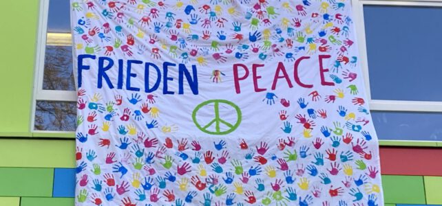 Ein Zeichen für den Frieden Ein Zeichen für den Frieden