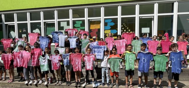 Batik in Klasse 3 Batik in Klasse 3